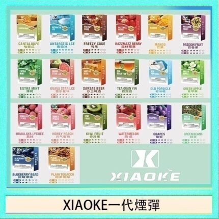 XIAOKE梟客煙彈一代電子菸彈3顆入適配一代主機